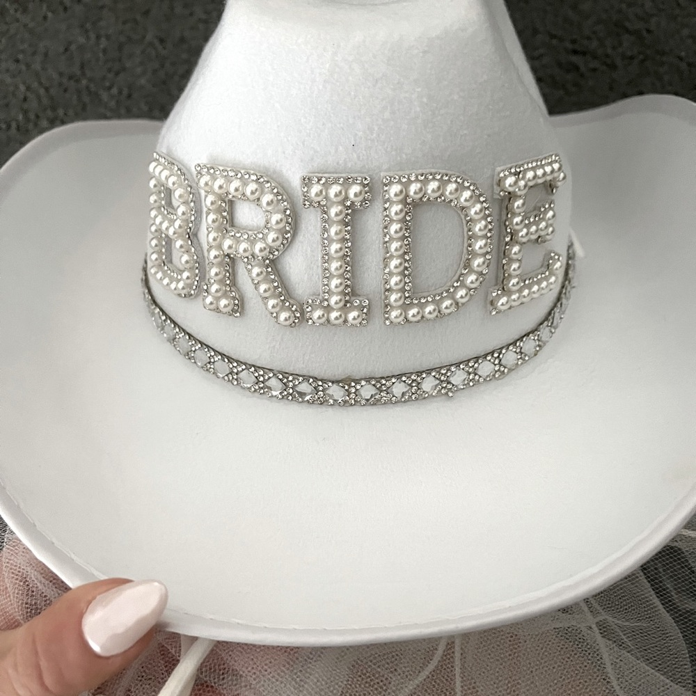 Bridal Cowgirl Hat